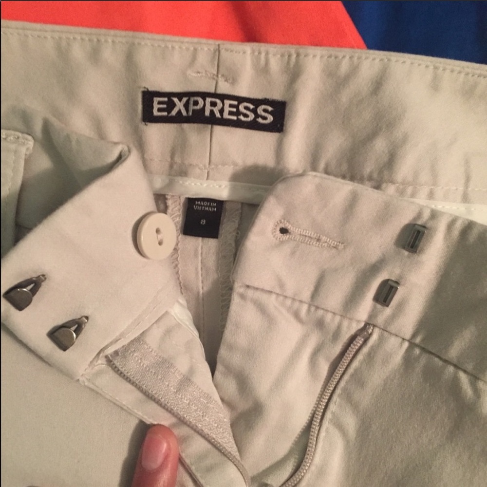 Express shorts: blue, size 8 - Picture 4 of 4